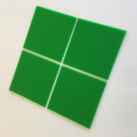 Square Tiles - Bright Green