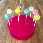 Cake Pop Stand Round - Pink