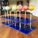 Cake Pop Stand Rectangle - Blue