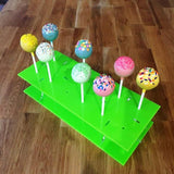 Cake Pop Stand Rectangle - Lime Green