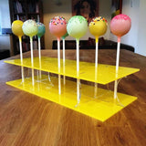 Cake Pop Stand Rectangle - Yellow