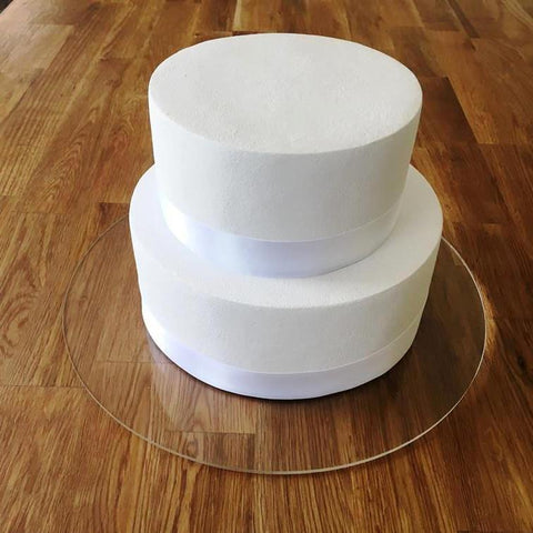 Round Cake Board - Clear