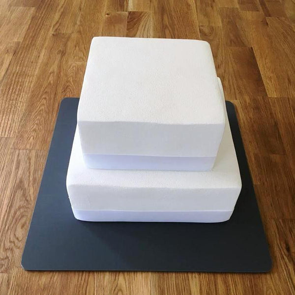 Square Cake Board - Graphite Grey