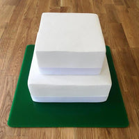 Square Cake Board - Green