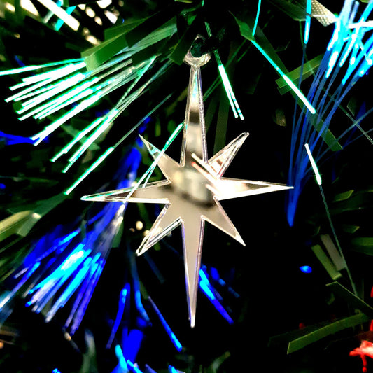 Christmas Star Christmas Tree Decorations