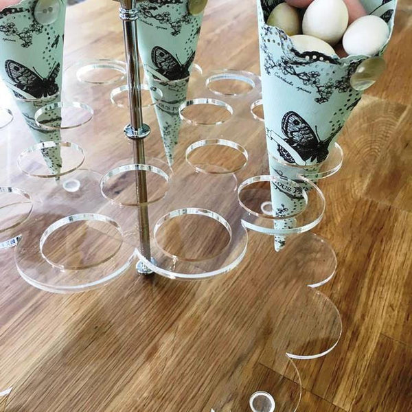 Wedding Favour Stand - Clear