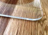 Clear Rectangular Acrylic Table Runner