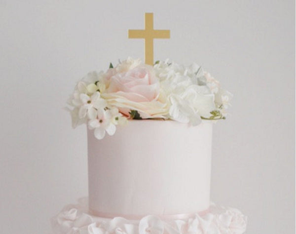 Cross Cake Toppers