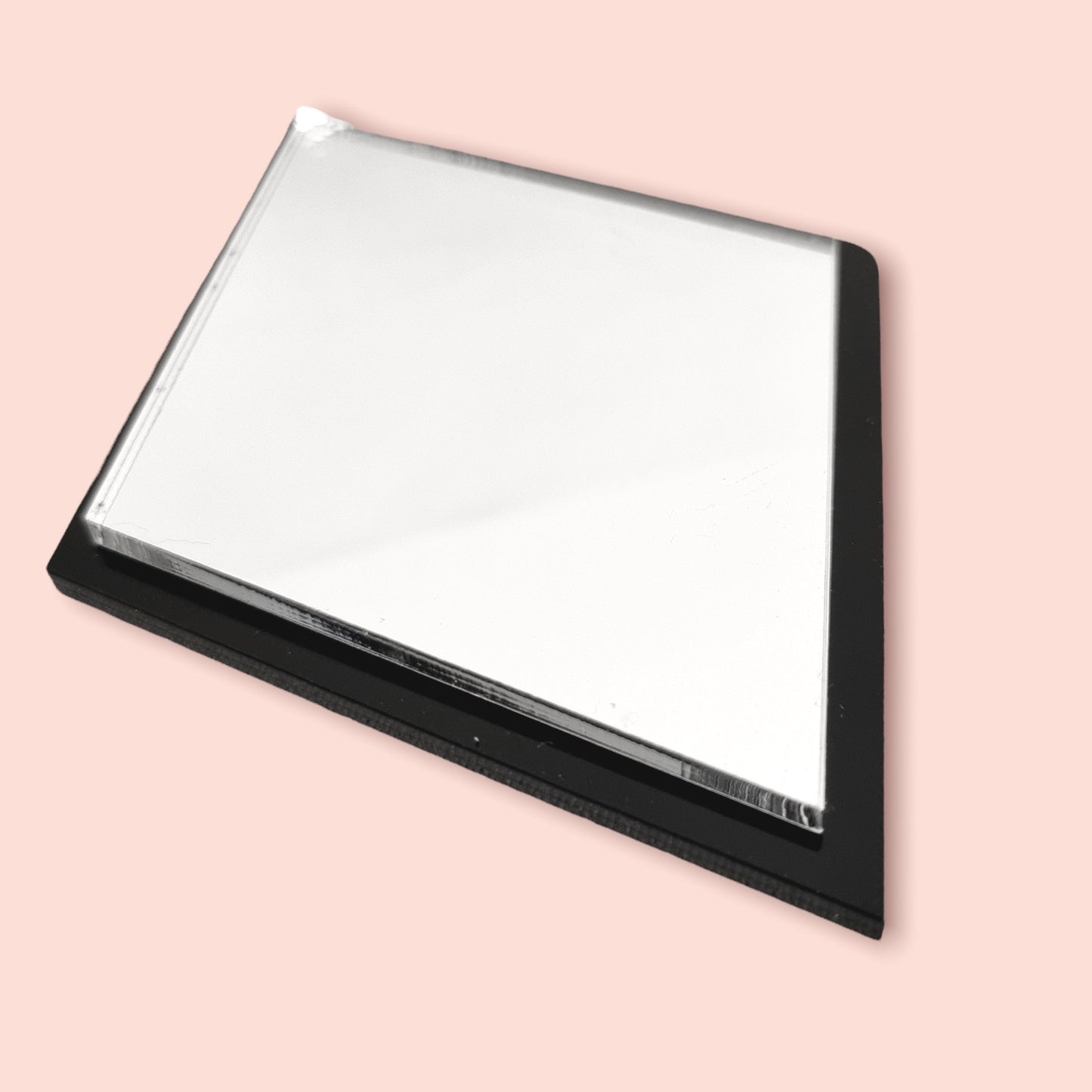 Diamond Shaped Mirrors with a Colour Frame of your Choice & Hooks