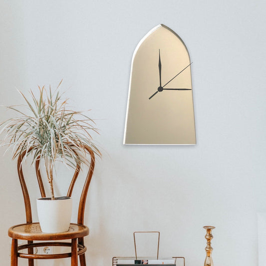 Gothic Arched Shaped Clocks - Many Colour Choices
