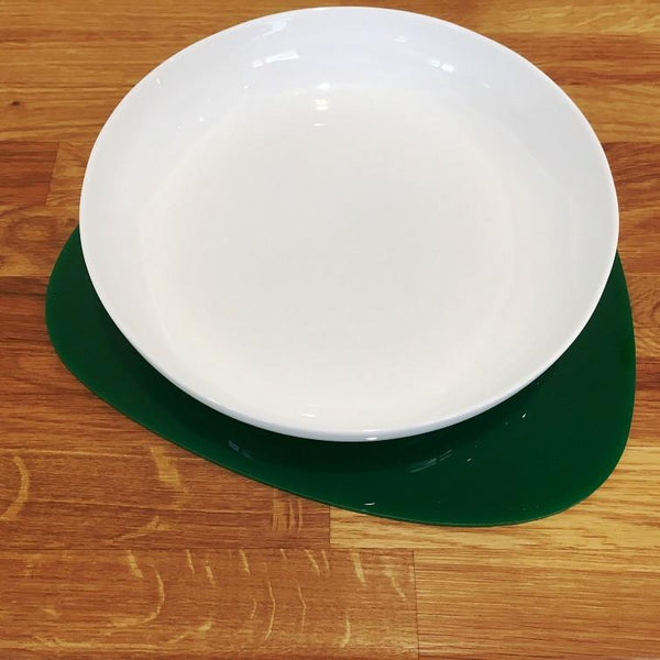 Pebble Shaped Placemat Set - Green