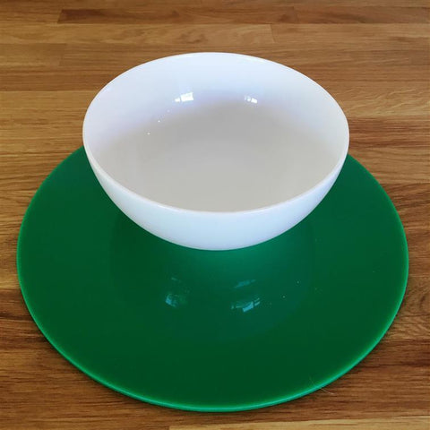 Round Placemat Set - Green