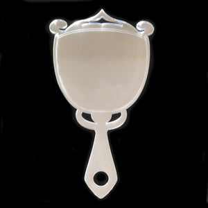 Art Deco Trophy Shaped Hand Held Mirrors