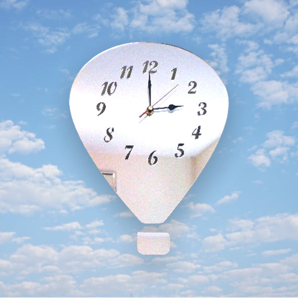 Hot Air Baloon Shaped Clocks - Many Colour Choices