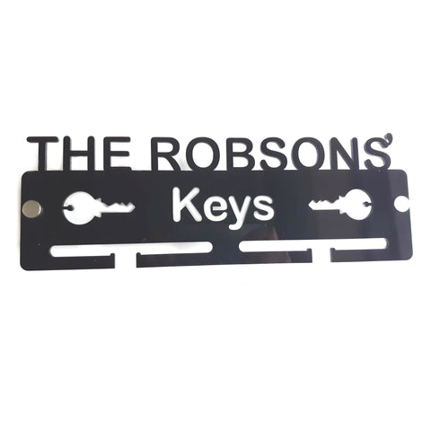 Personalised Key Hangers - Yale Key Design