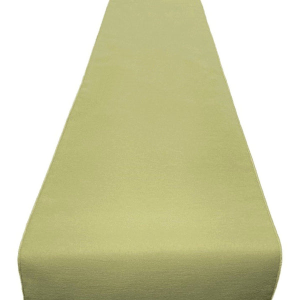 Kiwi Green Soft Cotton Linen Feel Table Runners