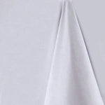 Light Grey Rectangular Tablecloth