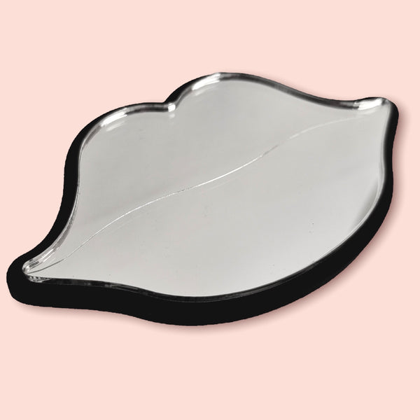 Lips Shaped Mirrors with a Colour Frame of your Choice & Hooks