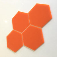 Hexagon Tiles - Orange
