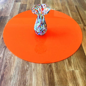 Round Worktop Saver - Orange
