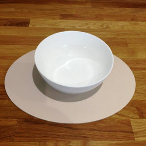 Oval Placemat Set - Latte