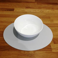 Oval Placemat Set - Light Grey