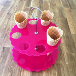 Ice Cream Cone Stand - Pink