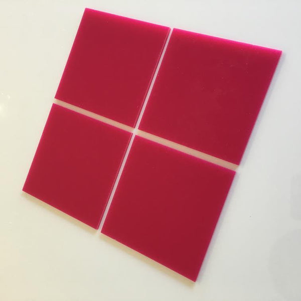 Square Tiles - Pink