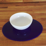 Oval Placemat Set - Purple