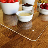 Pebble Serving Mat/Table Protector - Bright Blue Gloss