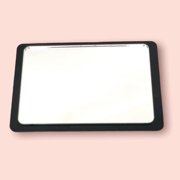 Rounded Corner Rectangle Shaped Mirrors with a Colour Frame of your choice & Hooks