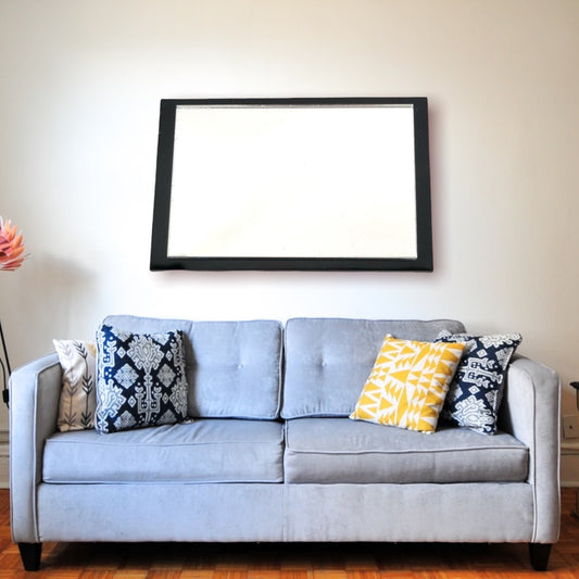 Rectangle Shaped Mirrors with a Colour Frame of your choice & Hooks