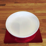 Square Placemat Set - Red Mirror