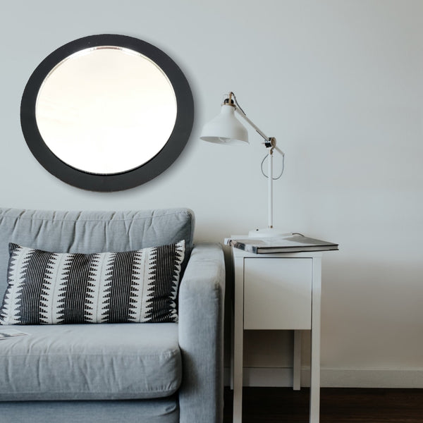 Round Circle Shaped Mirrors with a Colour Frame of your choice & Hooks