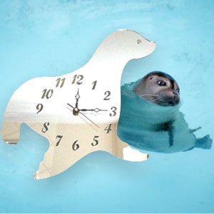 Seal Shaped Clocks - Many Colour Choices