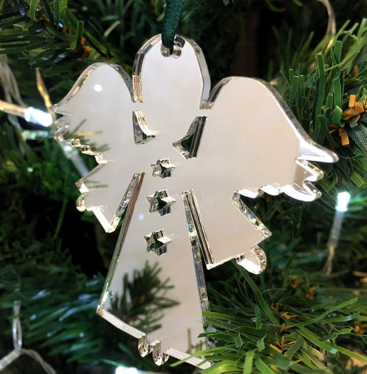 Angel Stars Christmas Tree Decorations