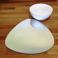 Pebble Shaped Placemat Set - Mirrored