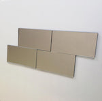 Rectangular Tiles - Silver Mirror