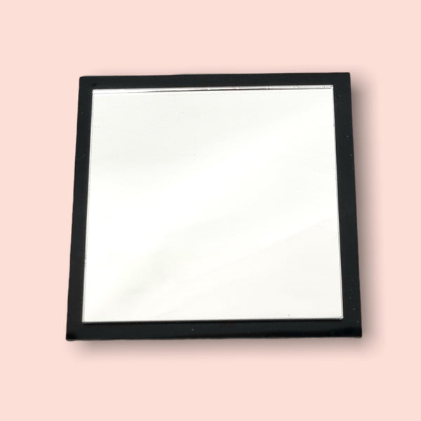 Square Shaped Mirrors with a Colour Frame of your choice & Hooks