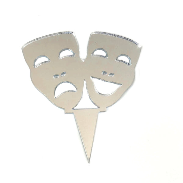 Theatre Masks Cake Toppers