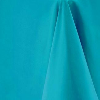 Turquoise Round Tablecloth