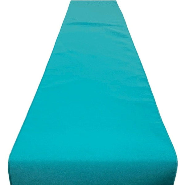 Turquoise Soft Cotton Linen Feel Table Runners