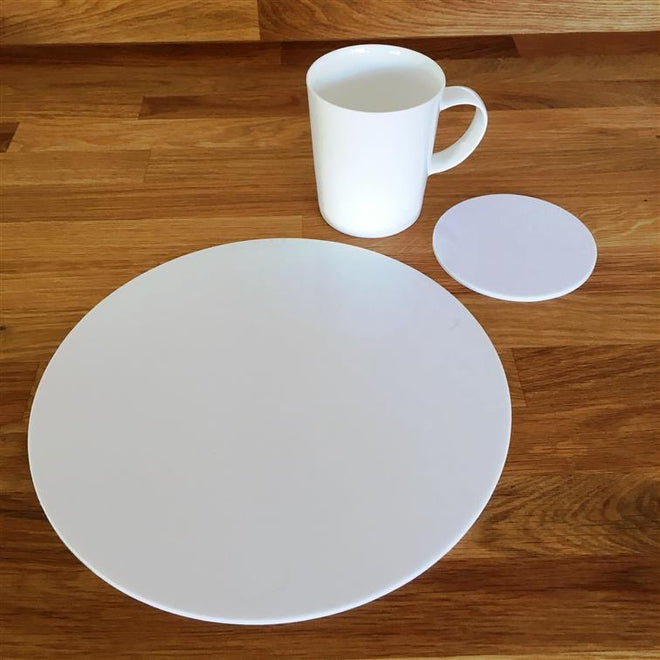 Round Placemat &amp; Coaster Sets