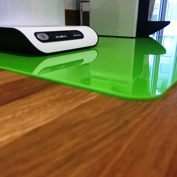 Square Worktop Saver - Lime Green